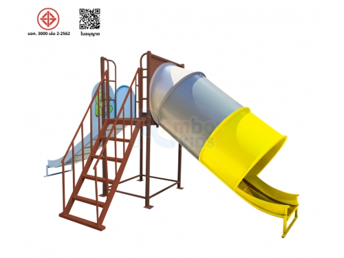 กระดานลื่น 5-12 ปี รางผสม