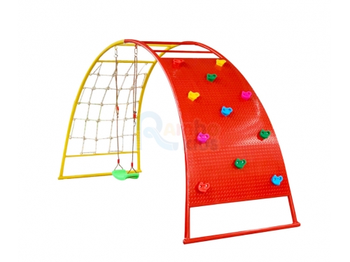 ปีนป่ายบาร์โค้งชิงช้า