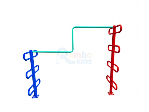 บาร์โหนปีนป่ายและยืดตัว 2 ระดับ